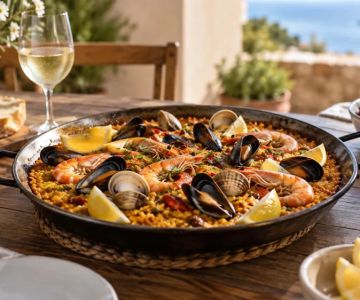 Paella Menu Guide: Rice, Socarrat, Seafood, and Timing