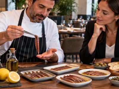 Spanish Anchovy Order: Salt, Oil, and Pairing