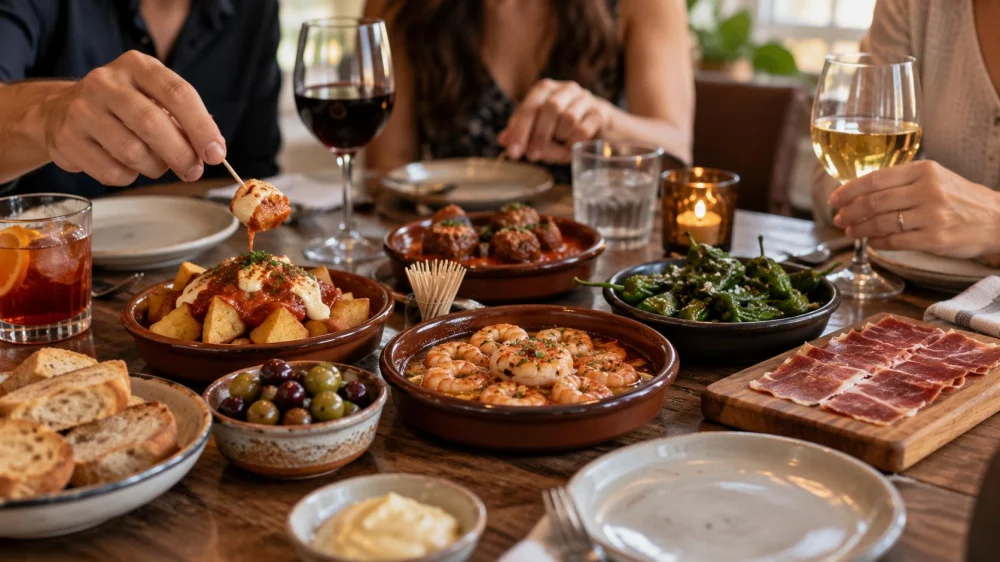 Spanish Tapas Sharing Plan: Portions, Pace, and Preferences