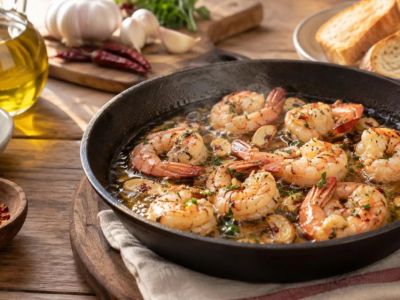 Spanish Garlic Shrimp: Oil, Heat, Timing, and Sharing