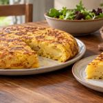 Potato Omelette Order: Centre, Portion, and Serving Style