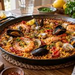 Spanish Paella Guide: Rice, Socarrat, Seafood, and Timing
