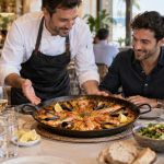 Spanish Paella Sharing: Pan Size, Timing, and Allergens