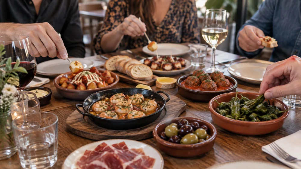 Spanish Tapas Order: Portions, Sharing, and Allergen Questions
