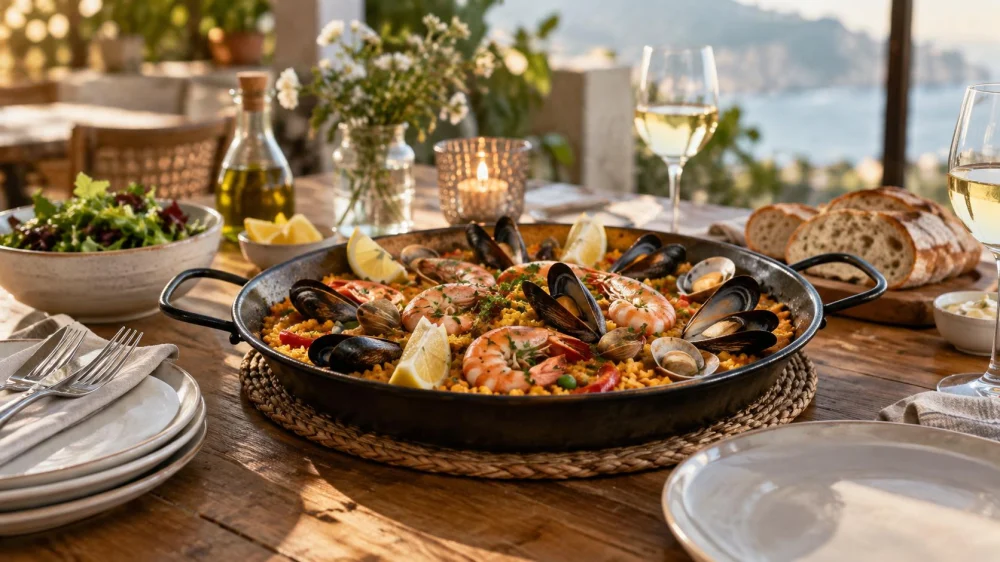 Paella Order Guide: Rice, Seafood, Timing, and Serving
