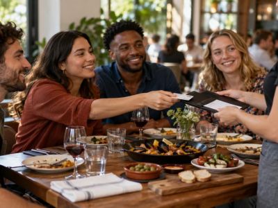 Spanish Dining Service Charge Check: Checks Before the Next Step