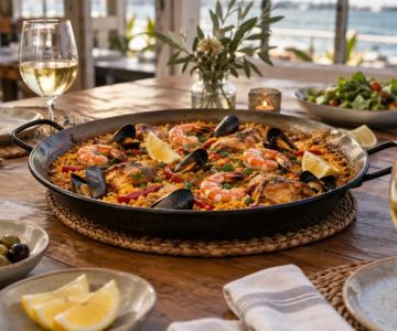 Spanish Paella Order: Rice, Protein, Timing, and Sharing